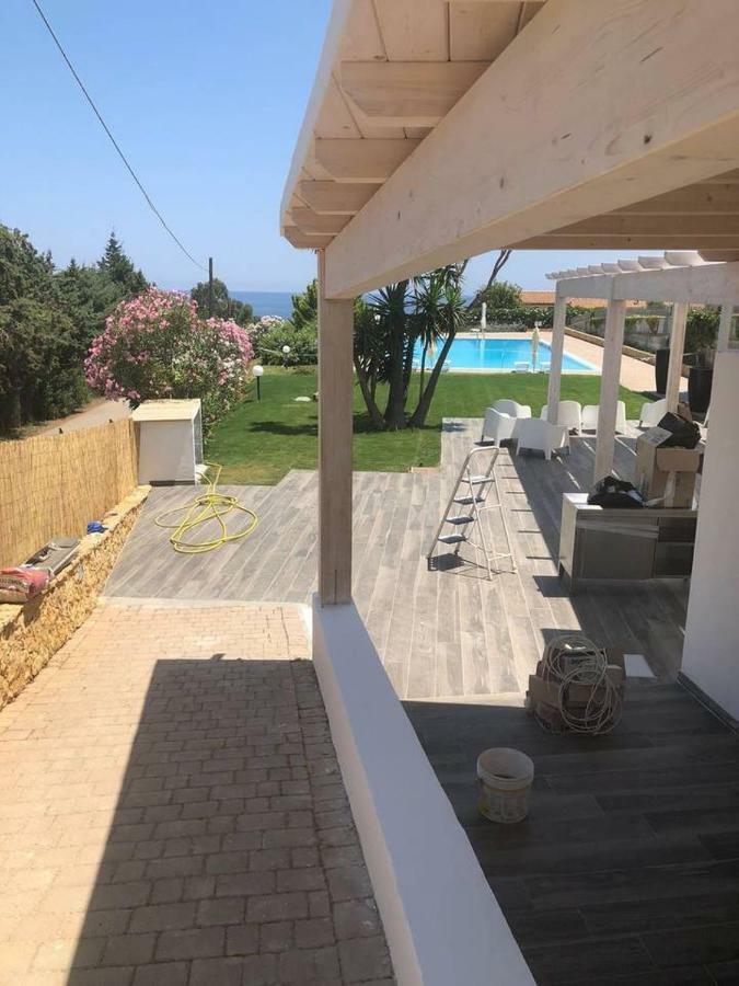 Appartamento Dentro Babai Village Tertenìa Exteriör bild